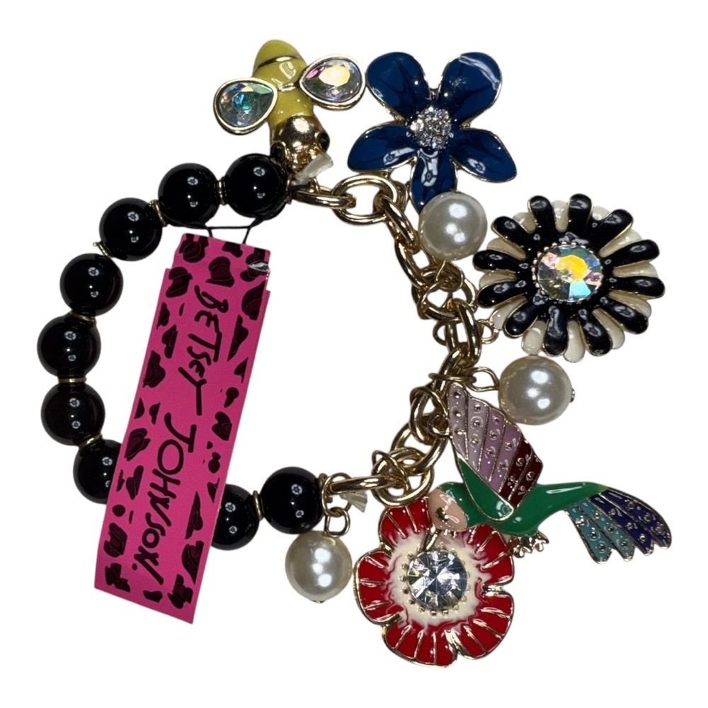 Betsey‎ Johnson Multicolor Charm Bracelet